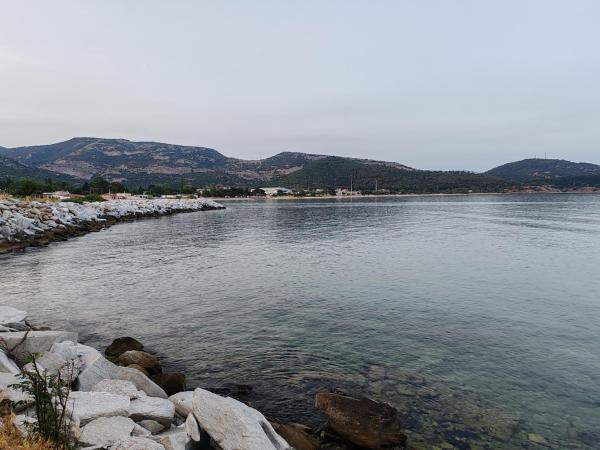 A la foto es mostra l'objecte Sakas Apartment situat a la ciutat de Kavala.