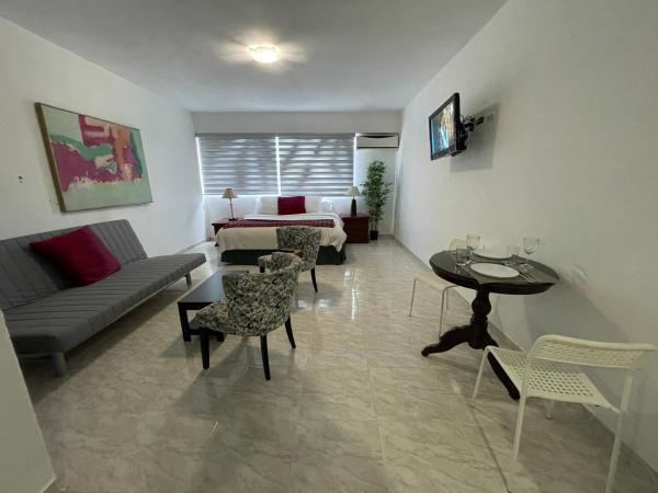 På bilden syns objektet Real Bella Vista Inn som ligger i staden Santo Domingo.