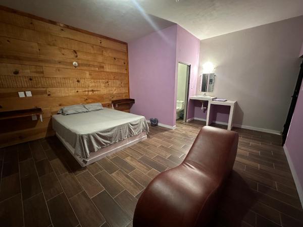 Auf dem Foto ist das Objekt Auto hotel el Búho in der Stadt Jamapa zu sehen.
