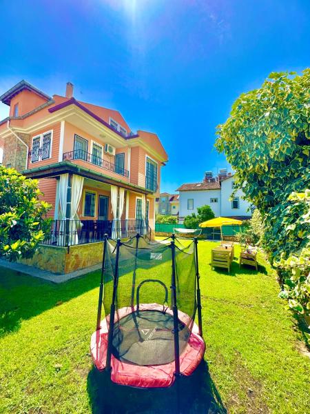 The photo shows the Villa Seda located in the city of Fethiye.