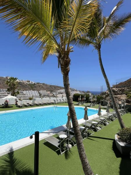 På billedet ses objektet Casa4You 110 - With heated pool, city and partial sea views beliggende i byen Mogán.