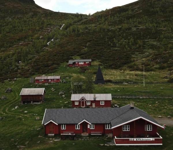 En la foto se muestra el objeto Kyrkjestølen B&B ubicado en la ciudad de Borgund.