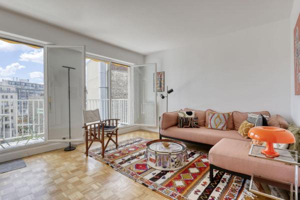 Light & Warm Flat With Balcony - Heart Of Paris 15 - Eiffel Tower