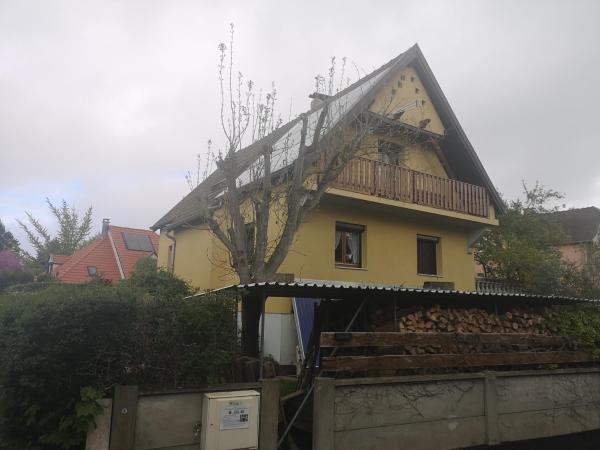 A la foto es mostra l'objecte Beaux prés 68 situat a la ciutat de Colmar.