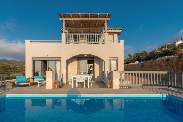 Na zdjęciu widoczny jest obiekt Elafonisos Aqua Villa II położony w mieście Elafonisos.