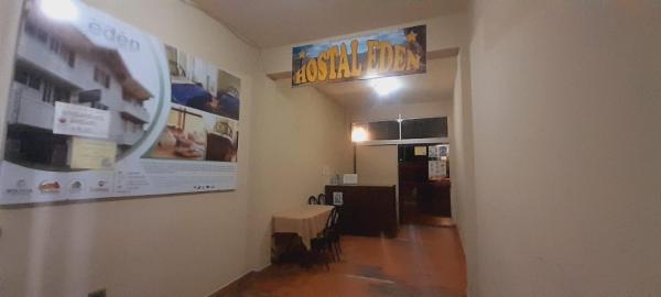 Na fotografii je vidět objekt Hostal Edén nacházející se ve městě Torotoro.
