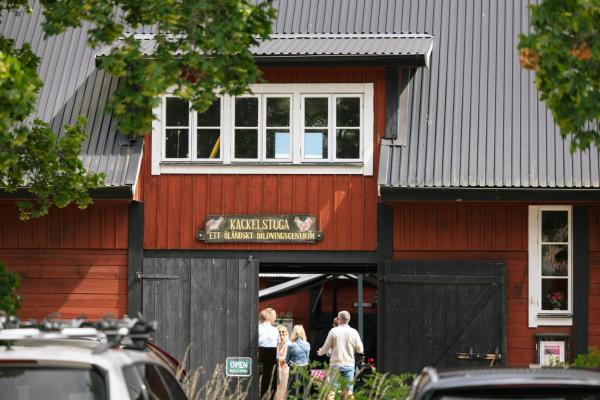 Nella foto è visibile l'oggetto Kackelstugan situato nella città di Borgholm.