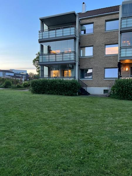 Nella foto è visibile l'oggetto Flott 4-roms leilighet på Lund i Kristiansand situato nella città di Kovigen.