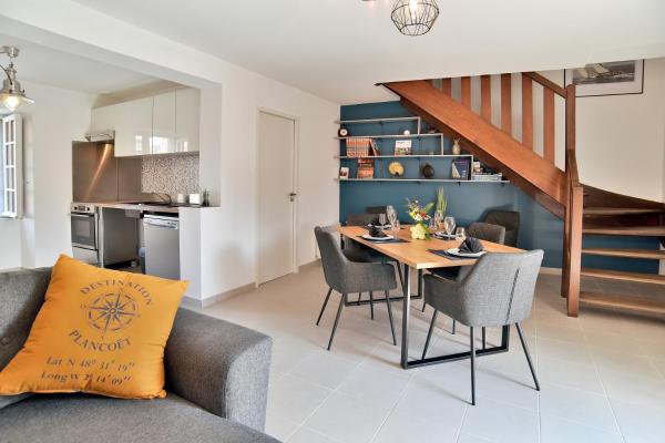 A la foto es mostra l'objecte Duplex Plancoët - Pour 4p à 15 min de la plage situat a la ciutat de Plancoët.