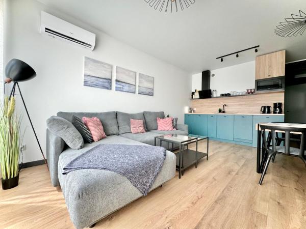 La photo montre l'objet Apartamenty Nadbrzeże 1 situé dans la ville de Ostróda.