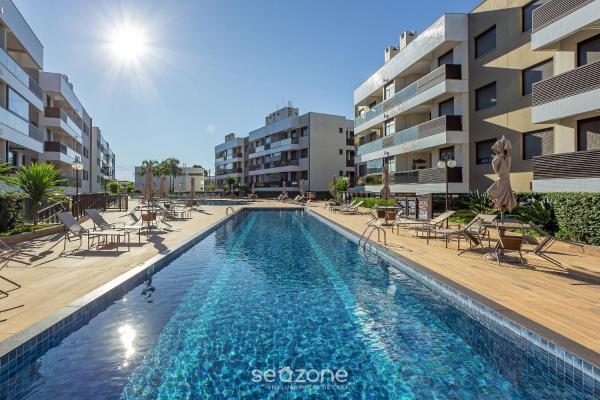 På billedet ses objektet Apartamentos c/ piscinas a 200m do mar Floripa-SC ADC beliggende i byen Florianópolis.