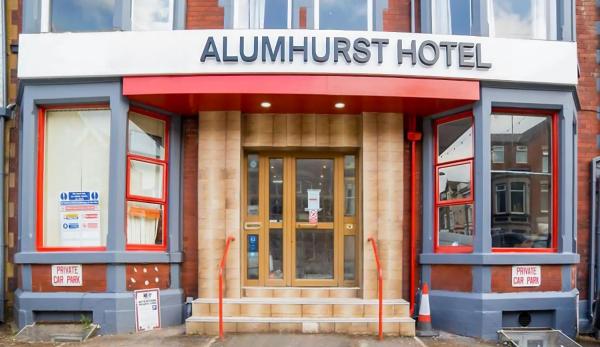 På billedet ses objektet Alumhurst Hotel beliggende i byen Blackpool.