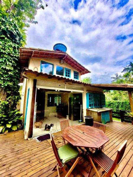 Auf dem Foto ist das Objekt Casa Rústica em Camburi - Praia e Campo in der Stadt São Sebastião zu sehen.
