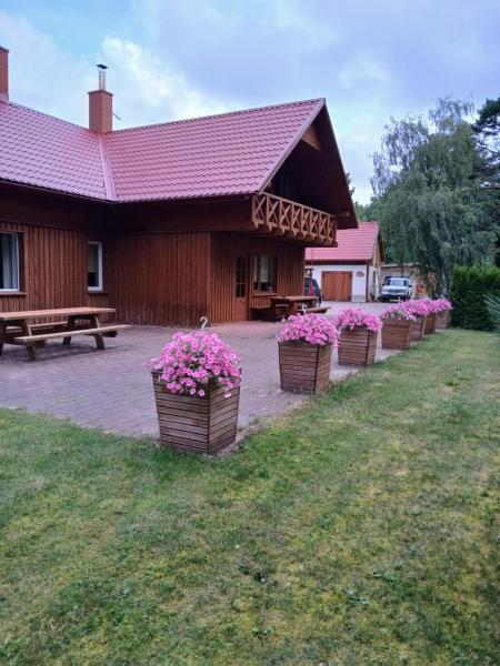 Nella foto è visibile l'oggetto Guest house Vilciņi situato nella città di Bernāti.