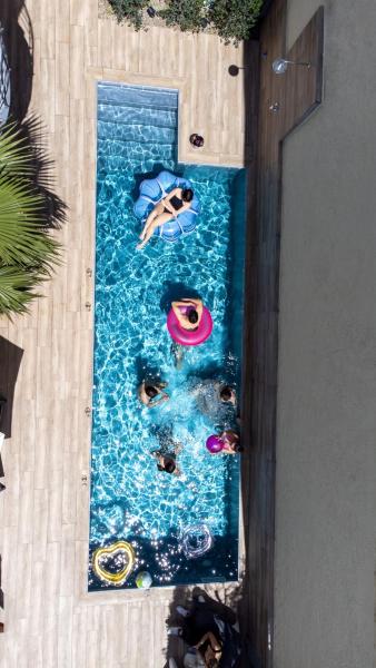 A la foto es mostra l'objecte The Mansion - Kalamata Mediterranean Villas situat a la ciutat de Kalamata.