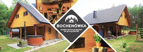 Na foto é possível ver o objeto Bochenówka localizado na cidade de Rogowo.