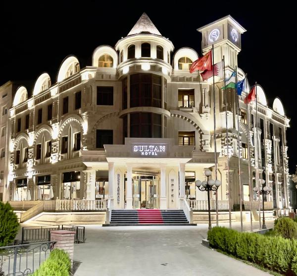 Auf dem Foto ist das Objekt Hotel Sultan in der Stadt Qarshi zu sehen.