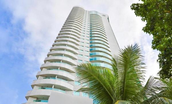 A la foto es mostra l'objecte FLAT HOTEL BEIRA MAR AV BOA VIAGEM Recife situat a la ciutat de Recife.