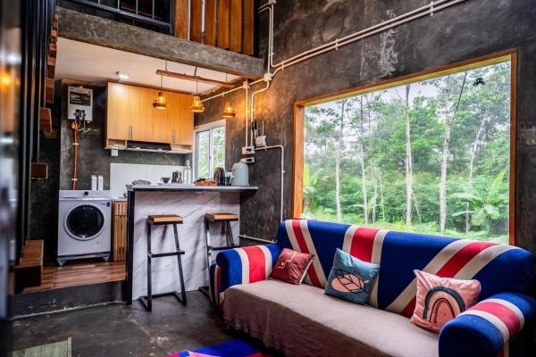 A la foto es mostra l'objecte Mahat Guesthouse Wonosobo situat a la ciutat de Wonosobo.