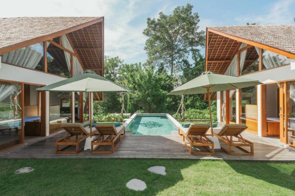 A la foto es mostra l'objecte Arpana Luxury Private Pool Villas situat a la ciutat de Jimbaran.
