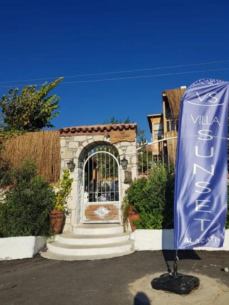 På billedet ses objektet Alaçatı Villa Sunset Butik Hotel beliggende i byen Çeşme.