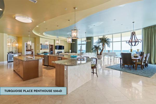 På billedet ses objektet Turquoise Place 2304D Penthouse beliggende i byen Orange Beach.