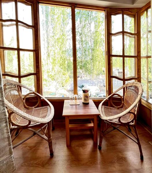 På bilden syns objektet Hotel Namgyal Villa som ligger i staden Pānāmik.