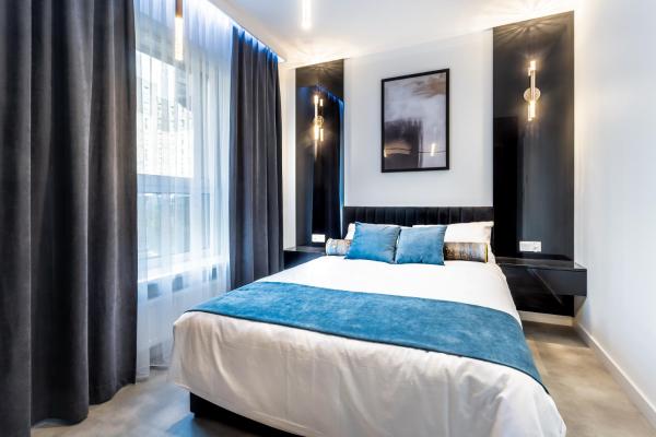 A la foto es mostra l'objecte Indigo Apartments Centre situat a la ciutat de Białystok.