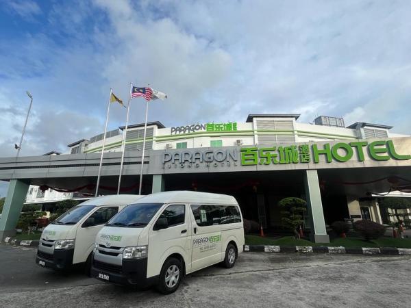 A la foto es mostra l'objecte Paragon Lutong Hotel situat a la ciutat de Miri.