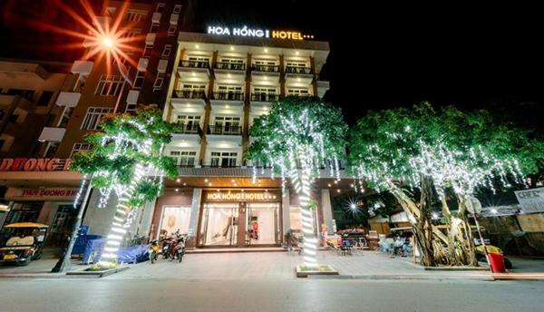 Kuvassa näkyy kohde Hoa Hồng 1 Hotel SS by BAY LUXURY, joka sijaitsee kaupungissa Sầm Sơn.