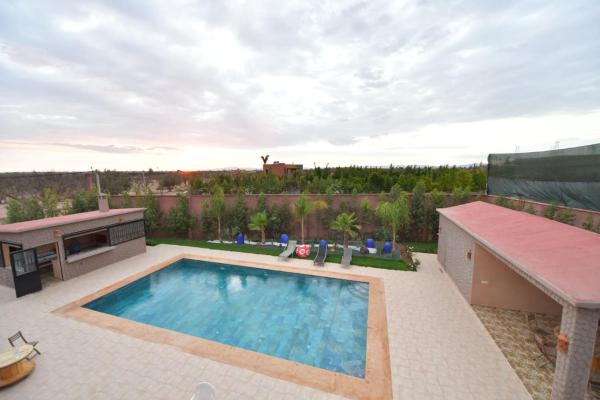 Auf dem Foto ist das Objekt Riad Bam Blue in der Stadt Marrakesch zu sehen.