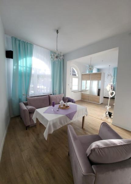 La photo montre l'objet Apartament Lawendówka situé dans la ville de Kamień.