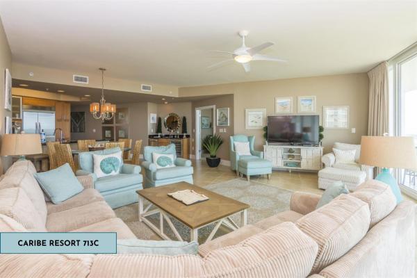 På billedet ses objektet Caribe Resort 713C by Liquid Life beliggende i byen Orange Beach.