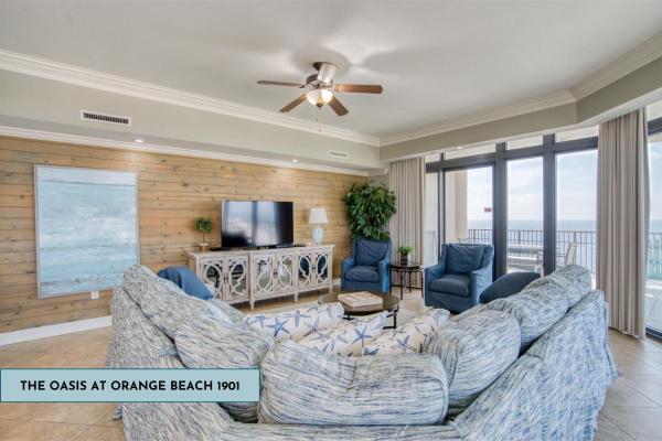 写真にはRomar Beach市にあるThe Oasis At Orange Beach 1901 by Liquid Lifeが写っています。