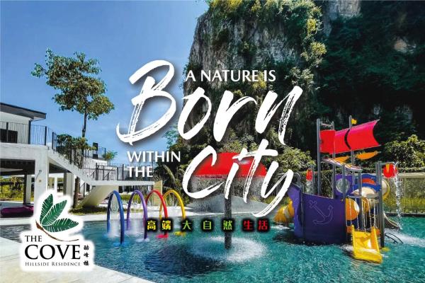Na fotografii je vidět objekt Ipoh Tambun Waterpark Apartment The Cove Hillside nacházející se ve městě Ipoh.
