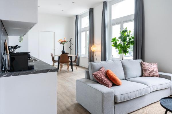 The photo shows the Modern Home, Pleasant And Neat Abel located in the city of Tilburg.