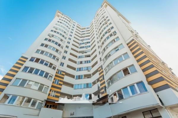 A la foto es mostra l'objecte Botanic Star situat a la ciutat de Chisinau.