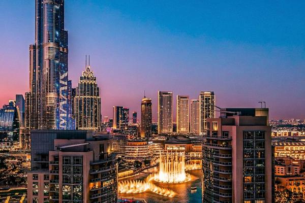 A la foto es mostra l'objecte Elite Royal Apartment - Full Burj Khalifa & Fountain View - Luxury Edition - Strategos situat a la ciutat de Dubai.