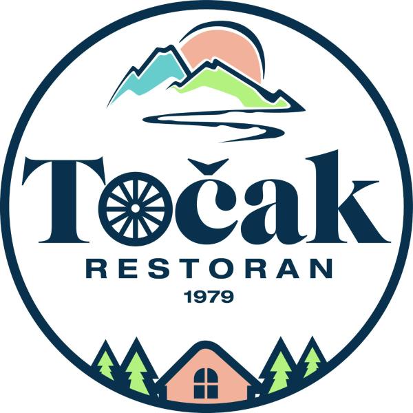 A la foto es mostra l'objecte Restora Točak Mokro Rooms situat a la ciutat de Antonići.
