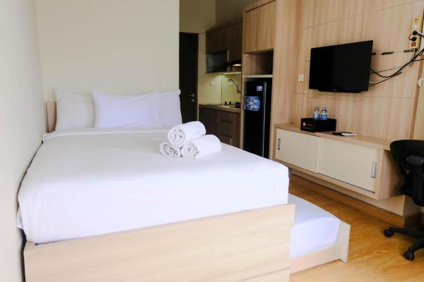 写真にはCileunyi市にあるGood Deal Studio Room at Easton Park Residence Jatinangor Apartment By Travelioが写っています。