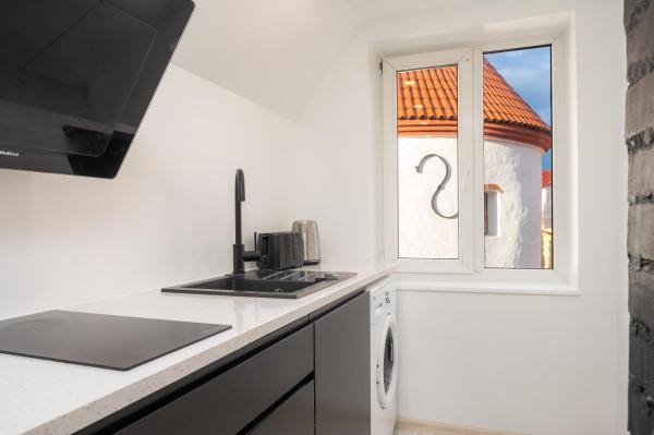 Nella foto è visibile l'oggetto Pärnu Old Town Apartment with Patio situato nella città di Pärnu.