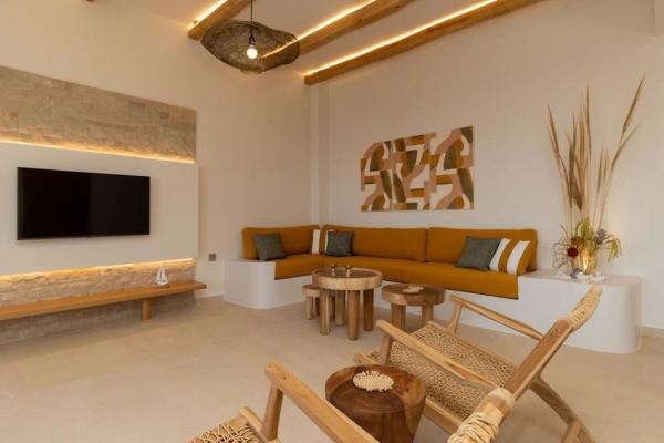 Nella foto è visibile l'oggetto Ionian Blue Luxury Apartment situato nella città di Marathópolis.