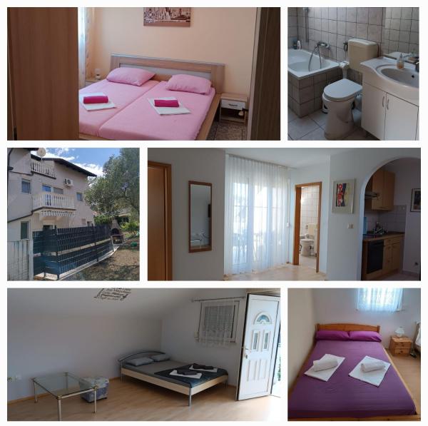 照片显示了位于Bilice市的Ivano Apartments物件。