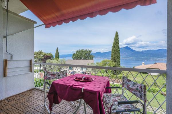 En la foto se muestra el objeto Garda Panoramic House ubicado en la ciudad de Albisano.