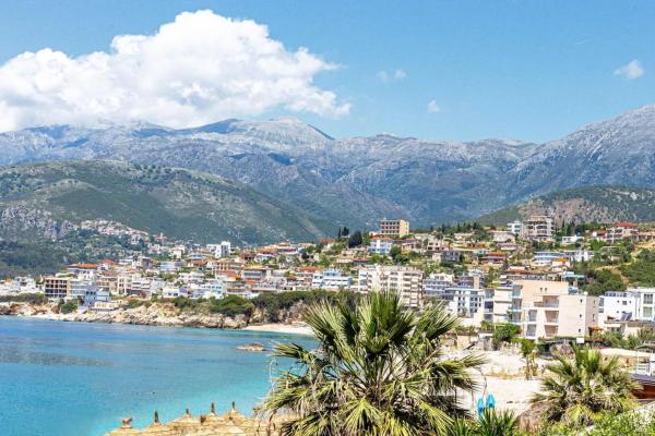 A la foto es mostra l'objecte Potam'Sea Bliss 8 - Beach Front, Sun Beds & Parking situat a la ciutat de Himare.