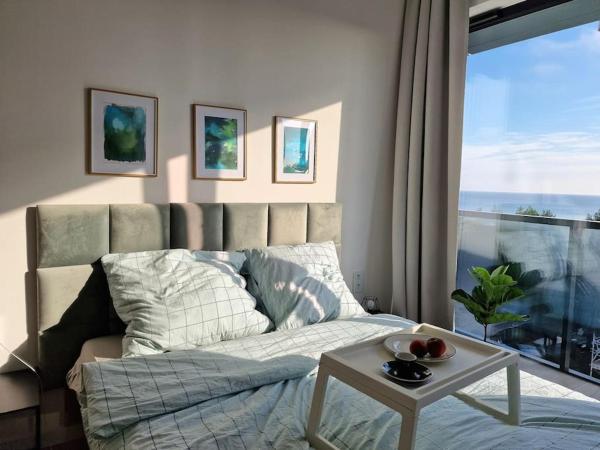A la foto es mostra l'objecte Shellter - Apartament z widokiem na morze situat a la ciutat de Rogowo.