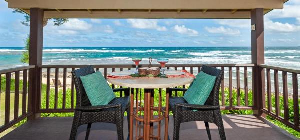 På billedet ses objektet Hanalei Colony Resort F3 beliggende i byen Hanalei.