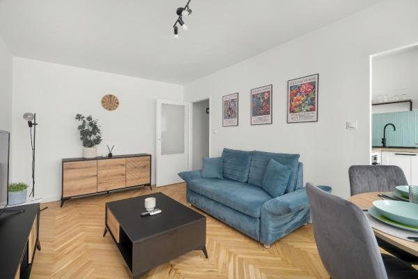 På billedet ses objektet Rodzinny Apartament Obok Parku w Poznaniu by Noclegi Renters beliggende i byen Szeląg.