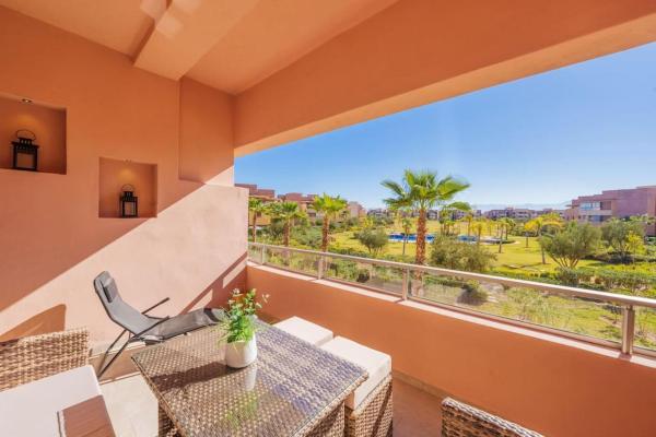 Auf dem Foto ist das Objekt Luxury Apartment Golf & Pool View - WiFi in der Stadt Marrakesch zu sehen.