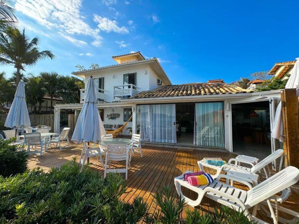 A la foto es mostra l'objecte Casa Pé na Areia em Geribá situat a la ciutat de Búzios.
